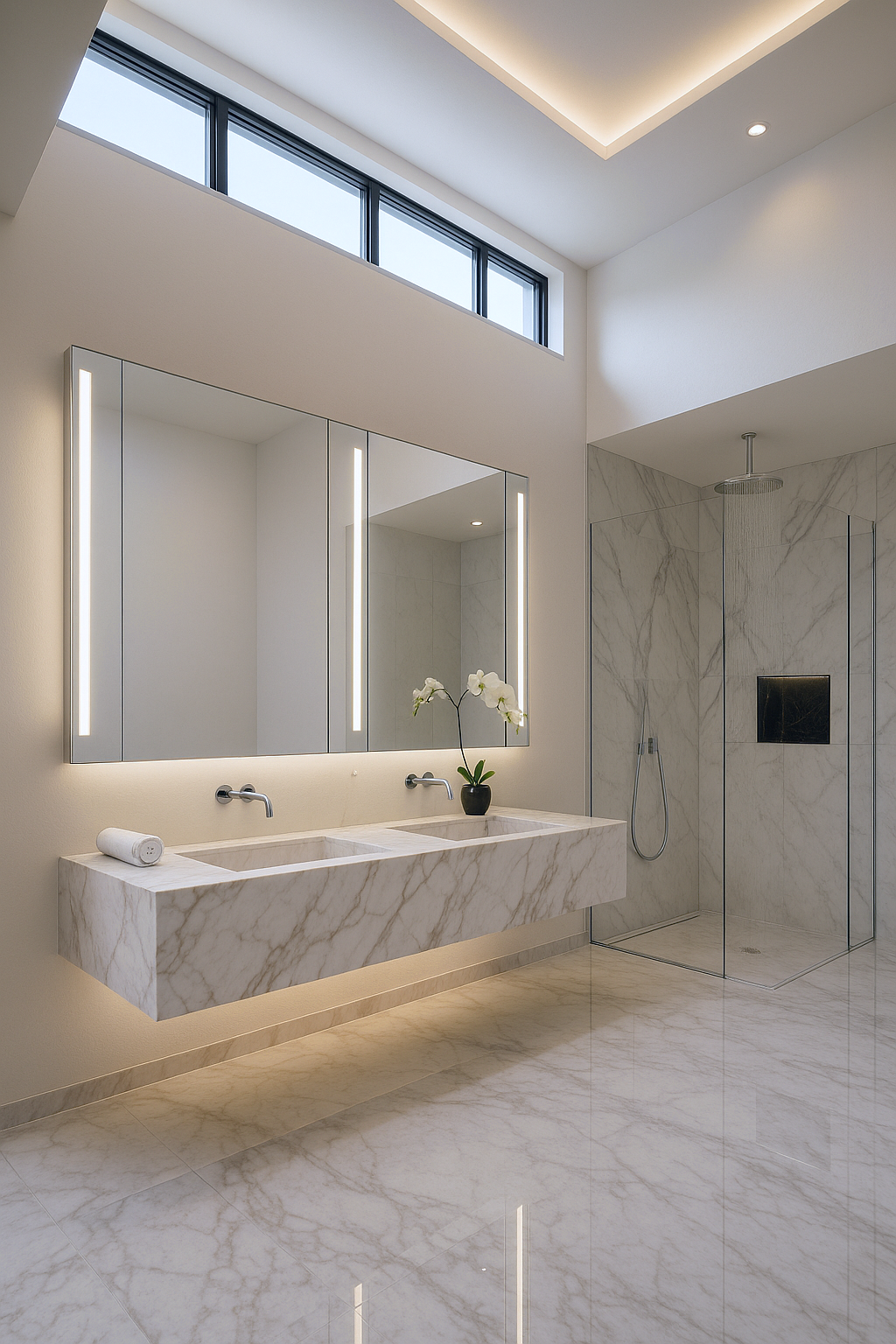 Marble Spa Bathroom